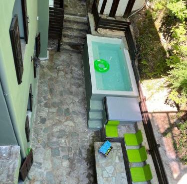 Dandy Villas Tsagkarada-Sweet Green Apple-Mini Pool in Tsagarada