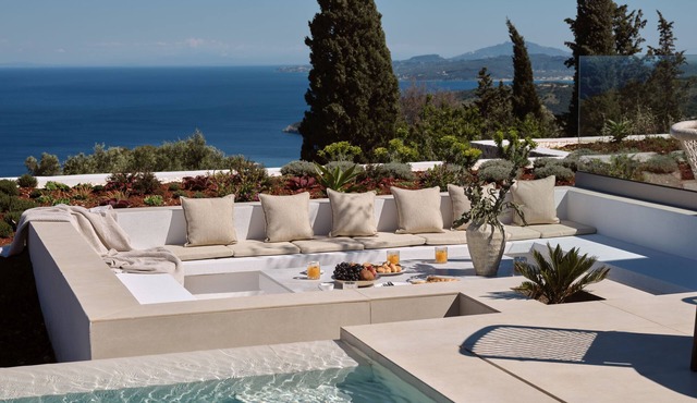 Doci Kelios Villa - Private Heated Pool with Sea View