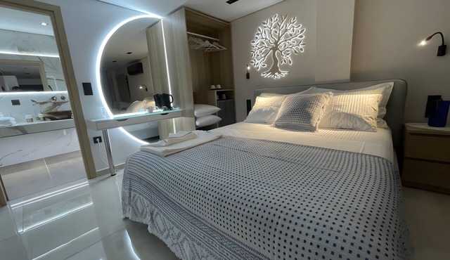 Element of Earth Apartment among Olive Trees in Pyrgos Dirou in Pirgos Dhirou
