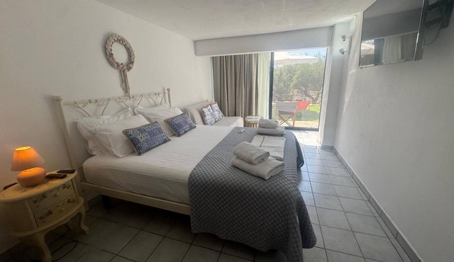 Element Of Fire Apartment among Olive Trees in Pyrgos Dirou in Pirgos Dhirou
