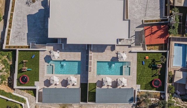 Elysian Villas - With 2 Private Pools in Roumeli