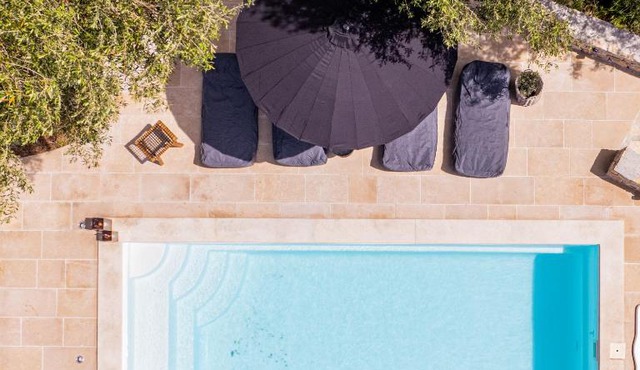Entire Filitsa's Stonehouse in Paxos with pool