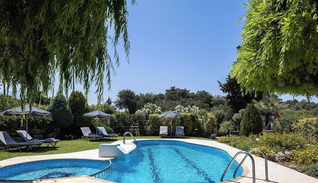 Escape to Blooming Gardens & Village Charm! in Rethymno