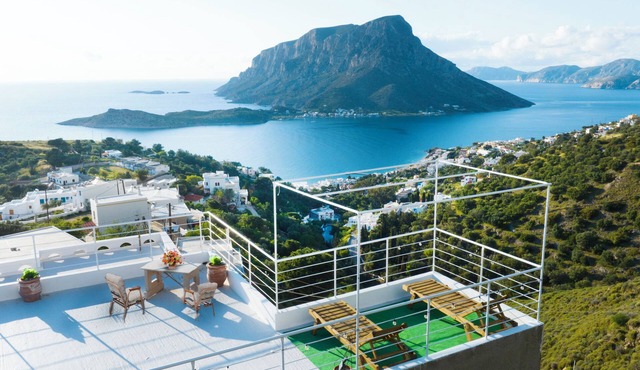 Escape to this Sea View Apartment close to Kalymnos Climbing Routes