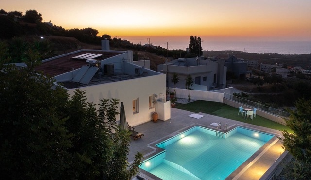 Felix Villa with magic view in Rethymno