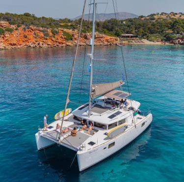 Grey Goose - Lagoon 450 Fly in Athens