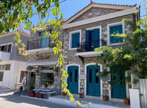 Historic family-owned stone house in the heart of Kokkari village in Kokkari