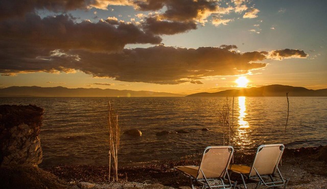 Karnagio Seafront in Agria in Volos