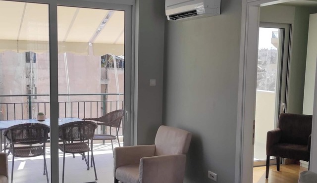 Katia's sunny penthouse apartment