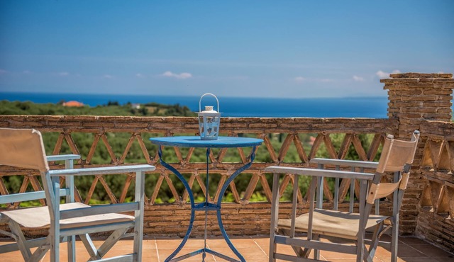 Kirstin 4 Bedroom Villa with sea views, in Dikopoulos Organic Farm in Zakynthos