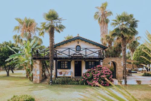 Ktima Zotos luxury exotic cottage 2 in Agria