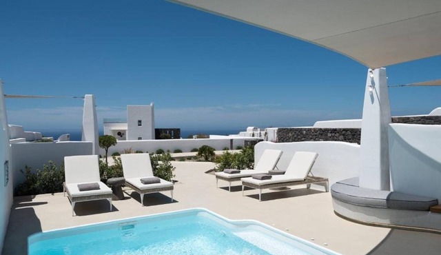 Lavish Santorini Suite | Sunset Embrace Suite | Executive Two Bedroom Suite.