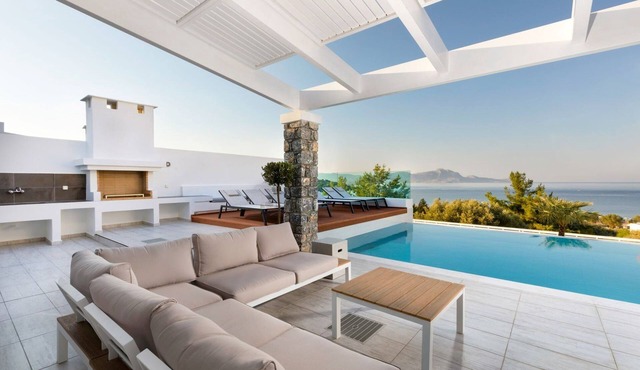 Magnificent Rhodes Villa | Villa Rhodiana | 3 Bedrooms | Breathtaking Sea Views.