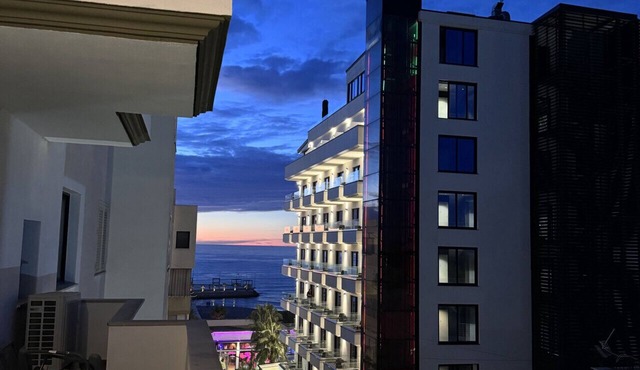 Marevista Escape | Sea View Balcony | Near Beach in Golem
