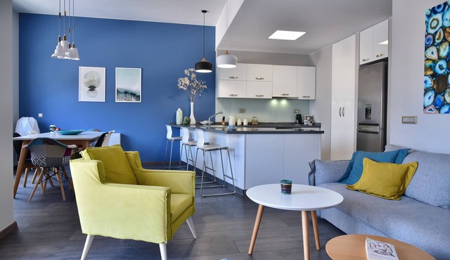 Medusa Residence 3 bdr Apartment - 100m from the beach in Agios Nikolaos