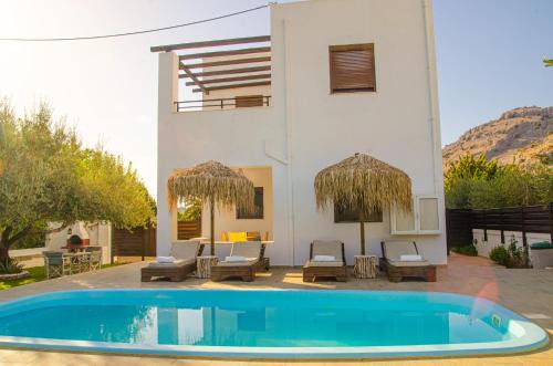 Melfe Villas in Pefki