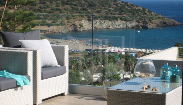 Modern villa with amazing sea view and private pool in Agios Nikolaos, Anavyssos