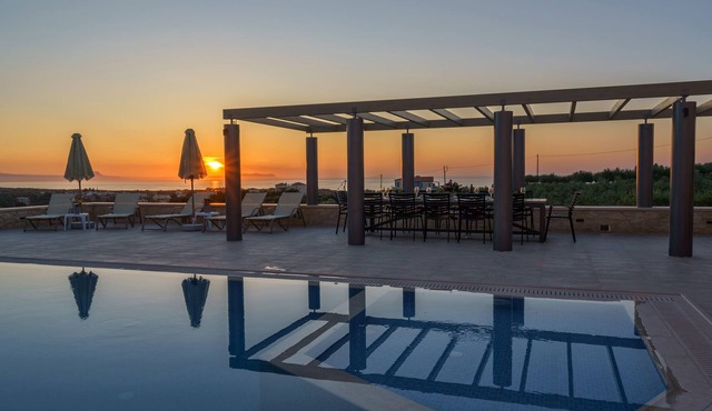 New Luxury Stone built Villa with Private Pool, Childrens Area, 5km to the Beach
