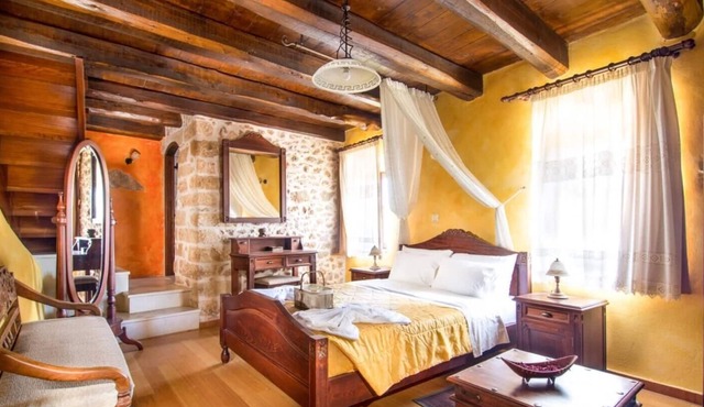 Orange villa - Samonas - 1 bedroom maisonette in Chania