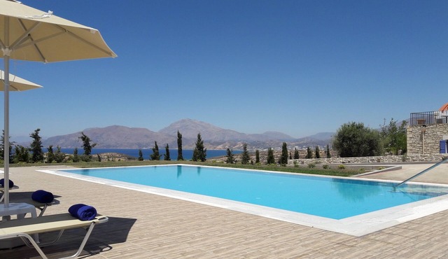 Orelia Cretan Villas-Modern stone villa