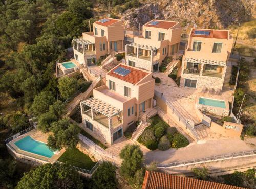 Ouzo Panoramic Houses 2, with private pool in Plomari