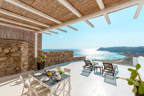 Panoramic Aegean Residence At Elia Beach Mykonos - Private & Exclusive in Elia Beach
