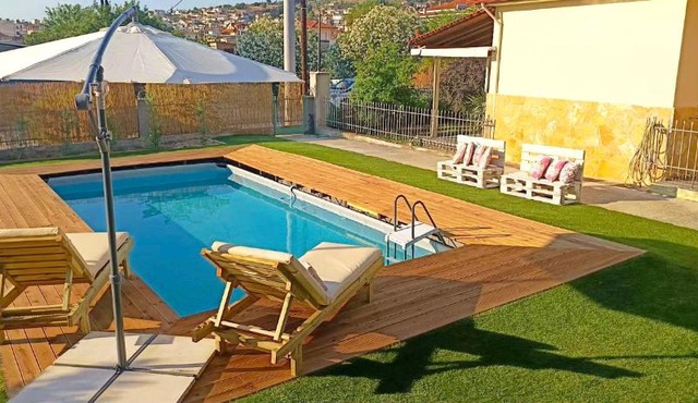 Pool house Axiothea in Neméa