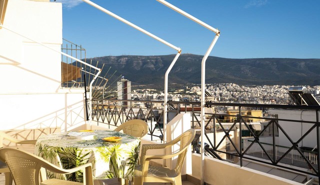 Premium Athens Penthouse with Stunning Views and Free Parking next to Metro