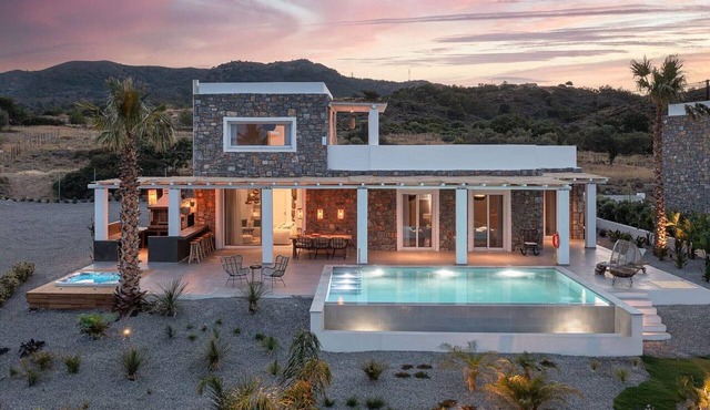 Private Villa Escape in Rhodes for 8 in South Rhodes