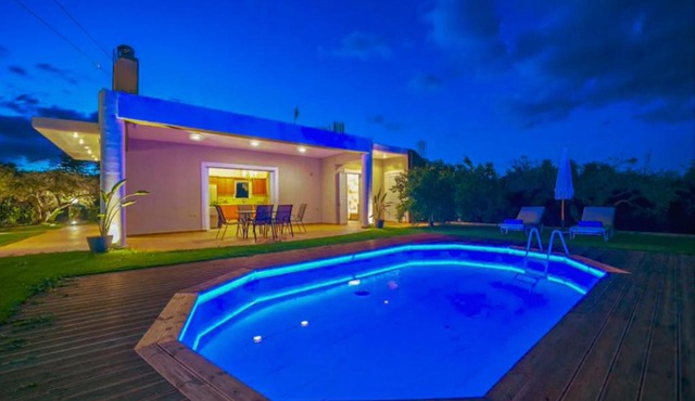 Private Villa Lima in Chania with Pool & Hot Tub