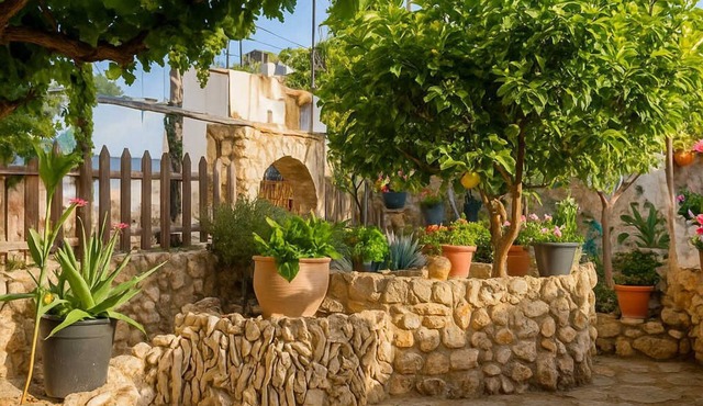 Rhodes Archaggelos Home-Cozy Nest Garden