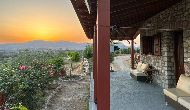 Rhodes traditional Cottage with private garden