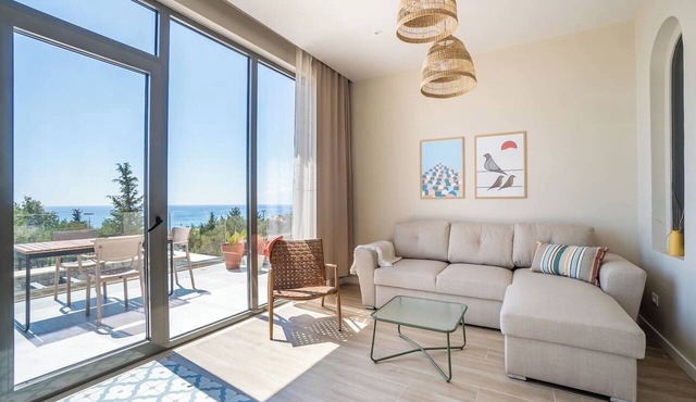 Riviera View | 2BR Apartment in Drymades by PikHost in Dhërmi