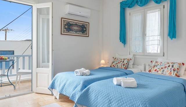Room with Sea View, Wi-Fi and Air Conditioning