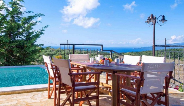 Sea views close to Fiscardo countryside setting. in Fiskardo