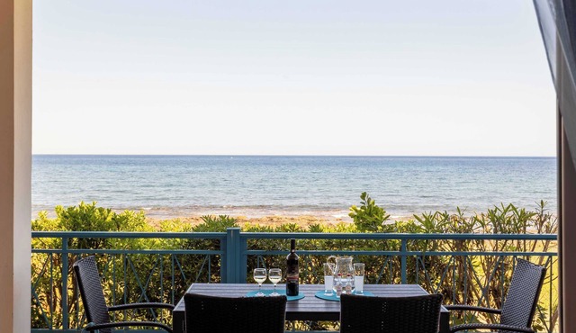 Seafront Agrilos Serenity - Waterfront Oasis