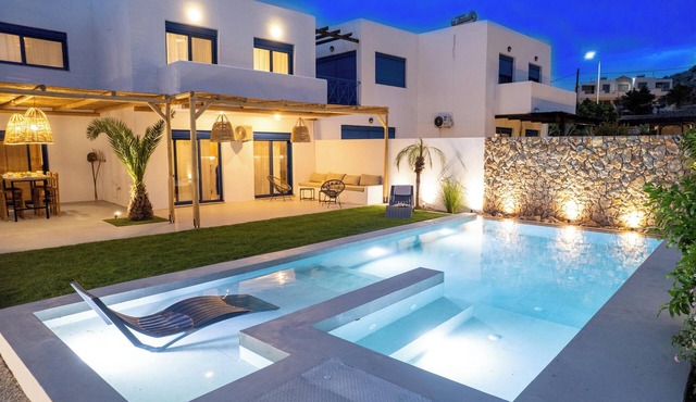Sia Villa with Private Pool in Rhodes
