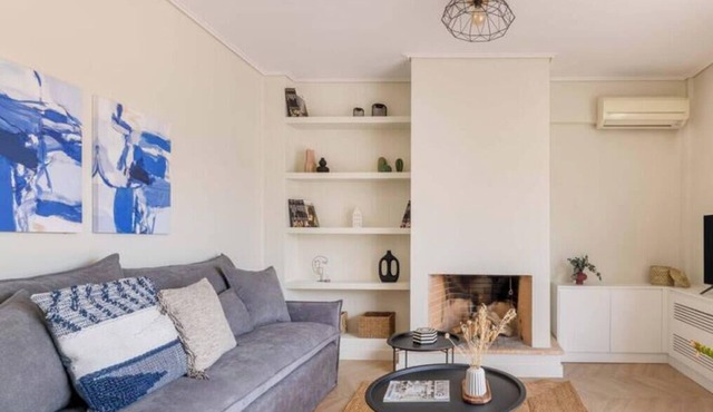 Sky-High Athenian Elegance Retreat With Views! in Zografou