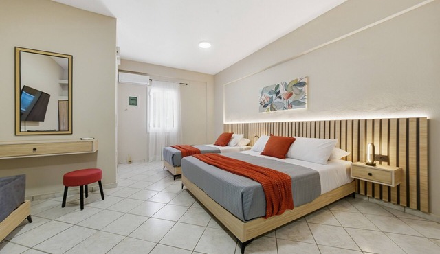 Studio Apartment '6' with Shared Garden, Wi-Fi and Air Conditioning