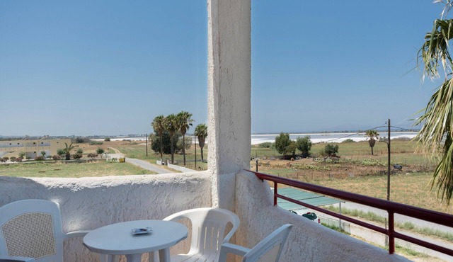 Studio Apartment 'Golden Sun 4' with Sea View, Shared Pool and Wi-Fi in Kos