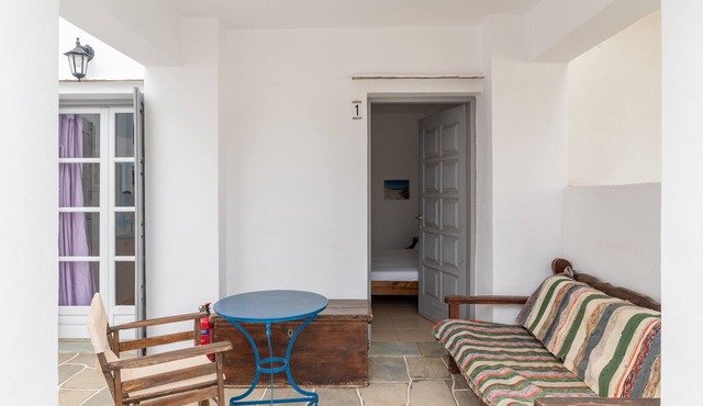 Studio Apartment 'Sifnos 1' with Sea View, Wi-Fi and Air Conditioning