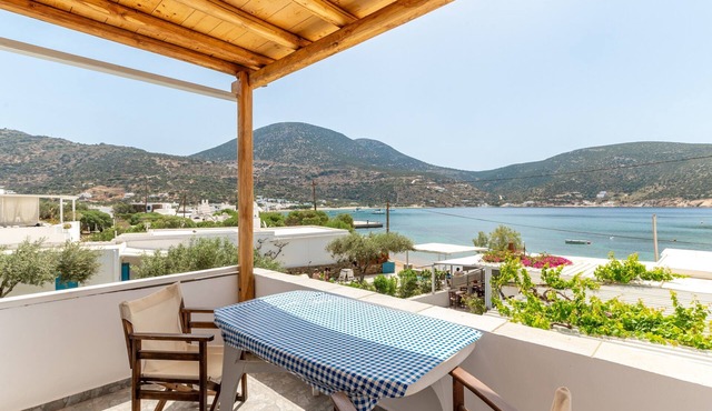 Studio Apartment 'Sifnos 6' with Sea View, Wi-Fi and Air Conditioning
