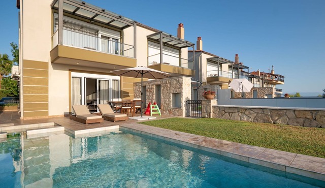Sunny Villa Tria in Chaniotis in Chaniotis