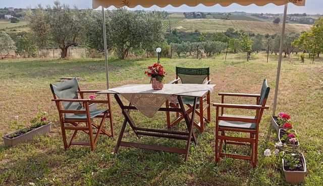 Sweet Home in Peraia Thermaikos – Ground Floor Retreat in a Green Estate