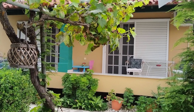 The Pergola Cottage. Feel the local vibes !