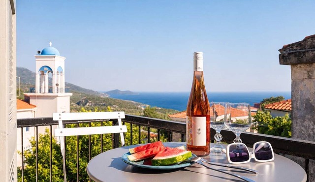 The Yellow Donkey, Koumeika Traditional Stay Samos in Koumeika