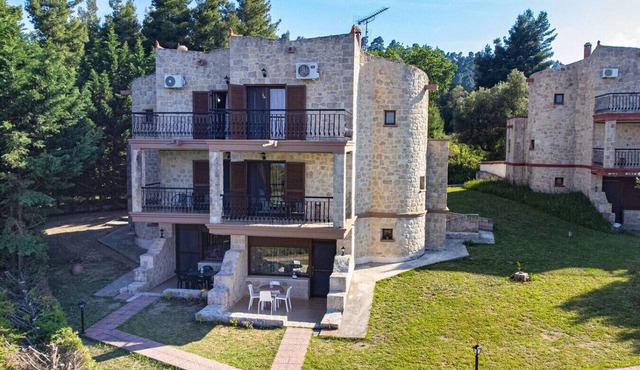 Twin Castles Left Maisonette by RentalsPro in Kassandreia
