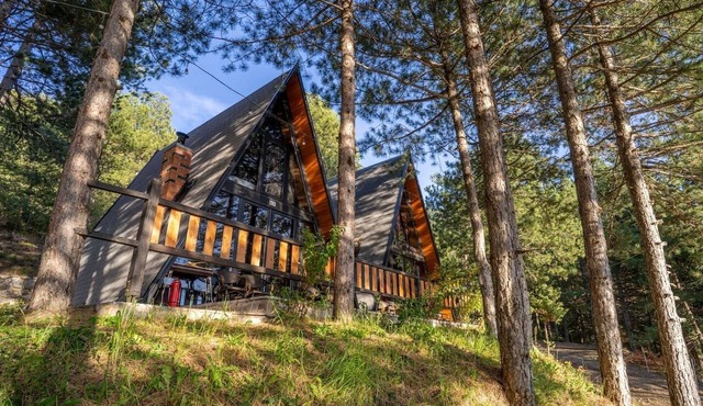 Velvet Retreat | The Golden Cabins by PikHost in Gjinar