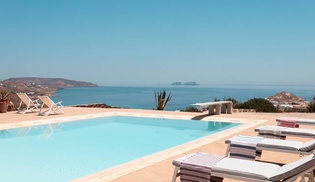 Villa Annolo 6/Gorgeous panoramic views of Kalafati Bay/Private pool in Mykonos