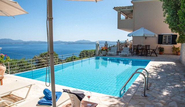 Villa Antoula is a stylish and modern villa for a relaxing vacation.